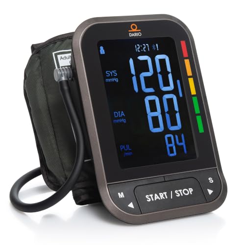 Dario Gen-2 Blood Pressure Monitor for Home Use | Smart App &