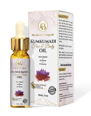 Pia beauty squad Kumkumadi Tailam Ayurvedic Face Oil – Dark Spots on