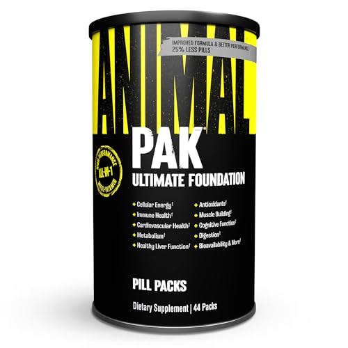 Animal Pak Multivitamin Supplement for Men & Women | 44 All-in-1 Pill