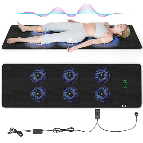 Nalax Magnetic Field Therapy Mat, Full Body Far Infrared Heating Pad | 79x24 in Full-Body Mat; Large Weighted Mat for Pain Relief; Comfort for Relaxation & Rest; Up to 159°F