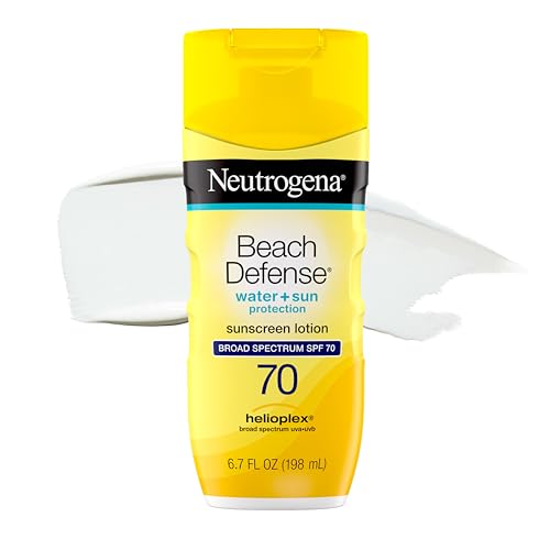 Neutrogena Beach Defense Sunscreen Lotion, SPF 70, 6.7 fl. oz | Face