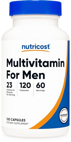 Nutricost Multivitamin for Men 120 Capsules, Vitamins and Minerals | For The