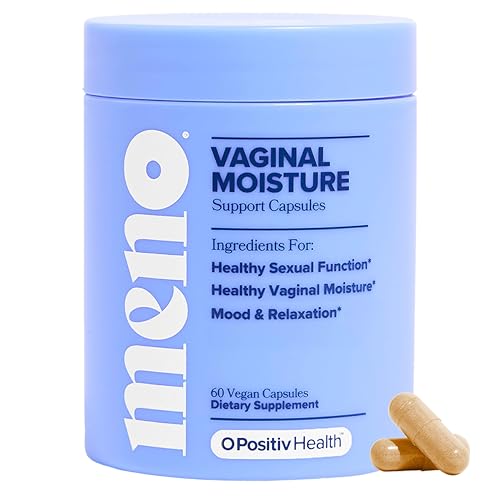 MENO Vaginal Moisture – Hormone-Free Capsules with Maca Root– 30-Day Supply |