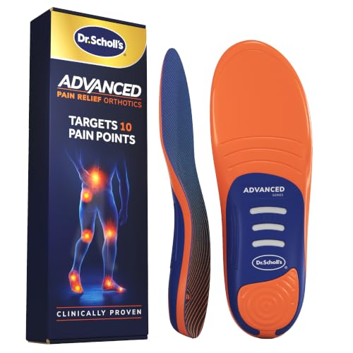 Dr. Scholl's Advanced Pain Relief Plantar Fasciitis Orthotic Insoles | Heavy duty