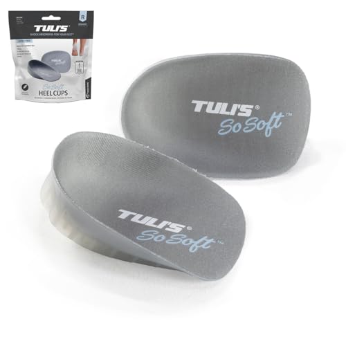 Tuli’s So Soft Heel Cups for Plantar Fasciitis & Heel Pain, 1