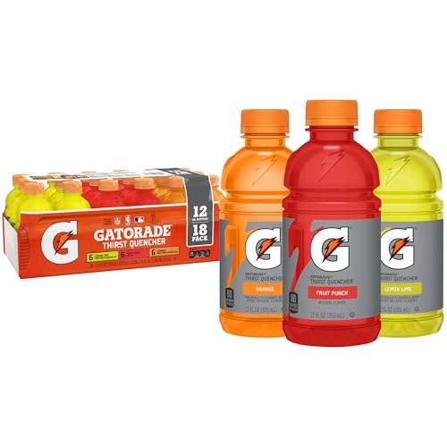 Gatorade Thirst Quencher Sports Drink, Variety Pack, 12 Fl Oz (Pack of