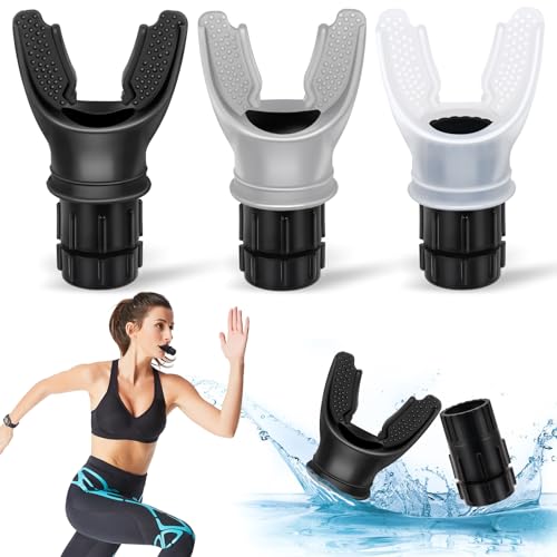 TEAWOO 3 PCS Portable Breathing Trainer with Adjustable Resistance Settings | Breathing