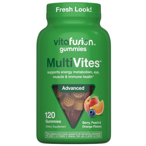 Vitafusion Multivitamin Gummies | 120 Adult Gummy Vitamins | Daily Energy Support