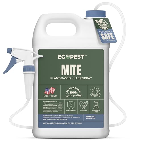 Mite Spray – Natural Killer for Dust, Bird, Spider & Other Mites