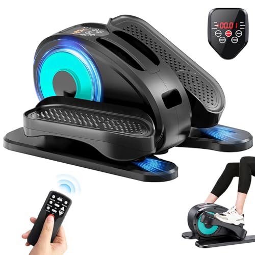 Tappio Under Desk Elliptical, Electric Foot Pedal Exerciser, Fully Assembled Seated Elliptical,