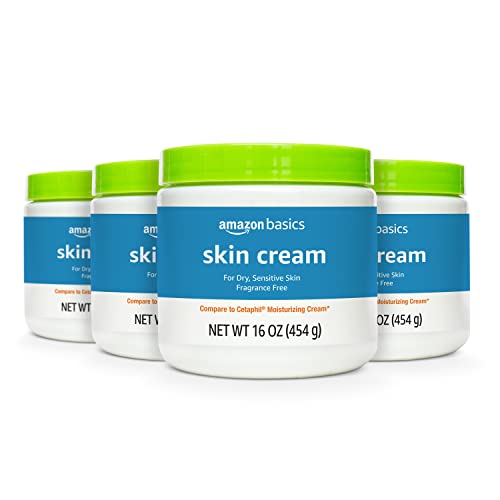Amazon Basics Ultra Moisturizing Skin Cream for Dry & Sensitive Skin, Dermatologist