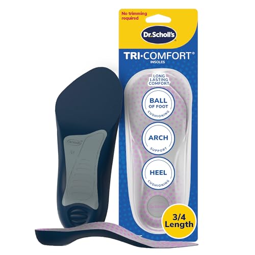 Dr. Scholl's Tri-Comfort Shoe Insoles, Shoe Inserts for Women, Size 6-11 |