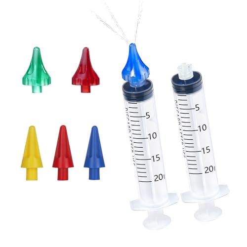 ETTSNU 20mL Ear Syringes for Removing Ear Wax | Cleaning Water Irrigation