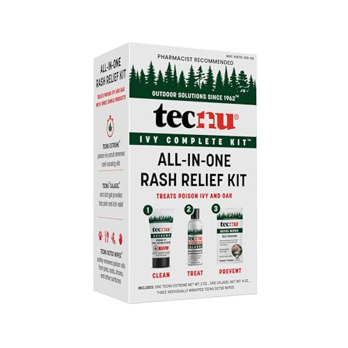 Tecnu Ivy Complete Kit All-In-One Rash Relief Kit For Poison Ivy &