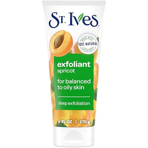 St. Ives Fresh Skin Apricot Face Scrub, Deep Exfoliator Skin Care for