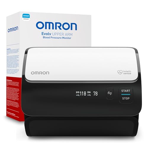 OMRON Evolv Wireless Blood Pressure Monitor & Upper Arm Blood Pressure Cuff