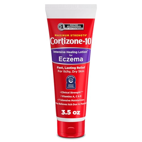 Cortizone-10 Max Strength Healing Itch Relief Eczema Lotion, 3.5 oz. | 1%