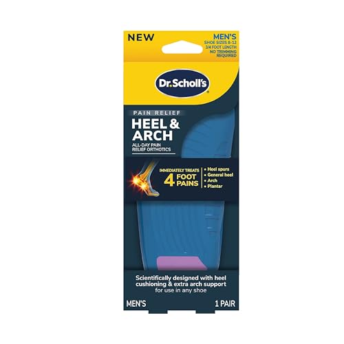 Dr. Scholl's® Heel & Arch All-Day Pain Relief Orthotics, Men's 8-12, 1