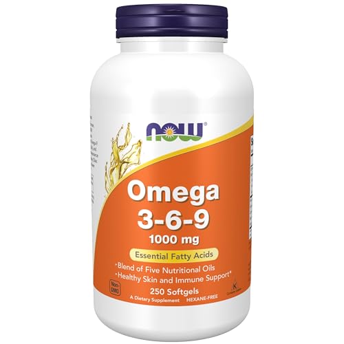 NOW Supplements, Omega 3-6-9 1000 mg, 250 Softgels