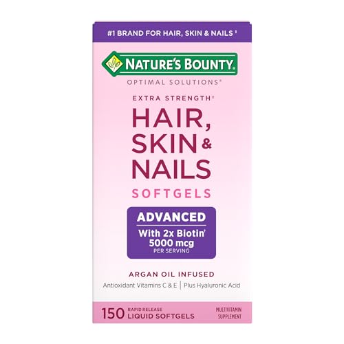 Nature's Bounty Advanced Hair, Skin & Nails, 150 Rapid Release Softgels |