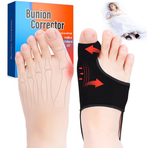 BuLaXong 2PCS Bunion Corrector for Women & Men - Toe Alignment Corrector