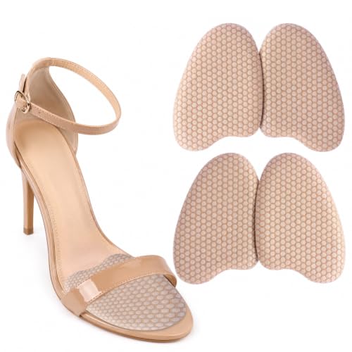 Yuikaray Metatarsal Pads for Women, Ball of Foot Cushions 2 Pairs, Non