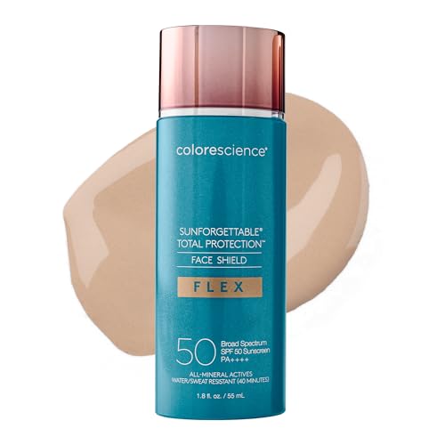 Colorescience, Total Protection Face Shield Flex, SPF 50, Light | 1.8 Fl