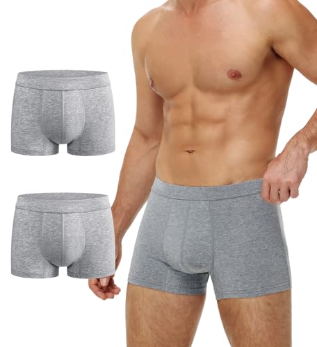 Battewa Incontinence Underwear for Men 50ml Light Absorbent 2 Grey, XL |