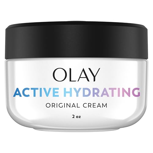 Olay Active Hydrating Cream Face Moisturizer, 48-Hour Hydration, Anti-Aging Face Cream for