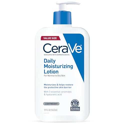 CeraVe Daily Moisturizing Lotion, Face and Body Lotion, Skin care, 19oz |