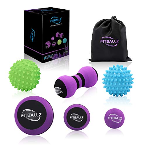 Fitballz Myofascial Trigger Point Release & Deep Tissue Therapy Kit 6 Pack