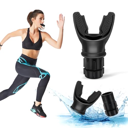 TEAWOO Portable Breathing Trainer with Adjustable Resistance Settings | Breathing Trainer for