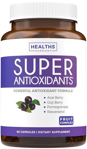 Super Antioxidants Supplement for Women & Men - High Potency Herbal &