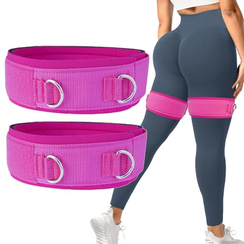 CORECISE Fitness Training Thigh Strap,Leg Ankle Wrist Straps for Cable Machines Women,