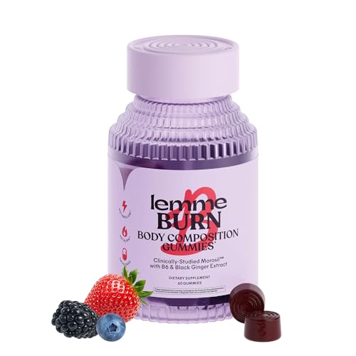 Lemme Burn Belly Fat & Metabolism Gummies for Women, 30-Day Supply |