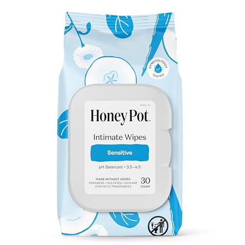 The Honey Pot Company - Feminine Wipes - Sensitive - 30ct, Pack