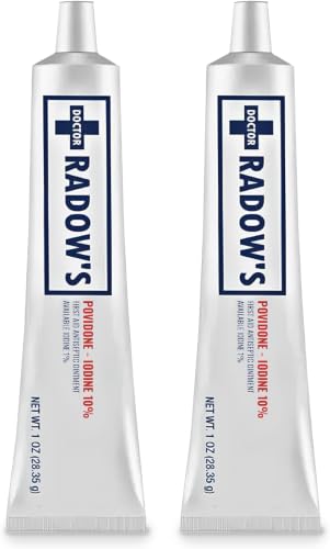 10% Povidone Iodine Ointment, Antiseptic Ointment, Iodine Wound Care, 2pack | Iodine