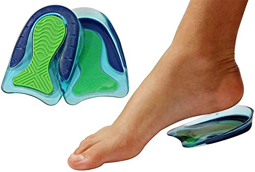 KidSole Sport Traction Gel Heel Cups for Kids - Shock Absorbing, Lightweight