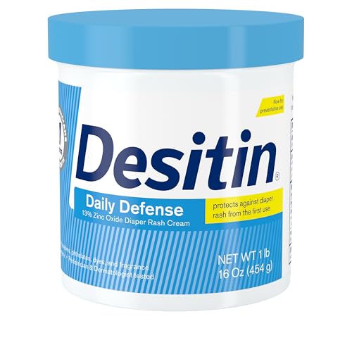 Desitin Daily Defense Diaper Rash Cream, 13% Zinc Oxide, 16 oz |