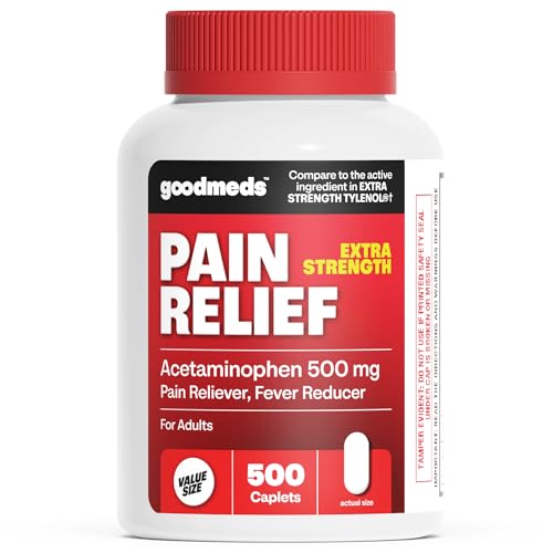 GoodMeds Compare to Extra Strength Tylenol | Acetaminophen 500mg Extra Strength Pain