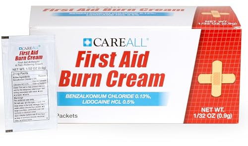 CareAll First Aid Burn Cream 0.9g Packets (Pack of 144) Pain Relieving