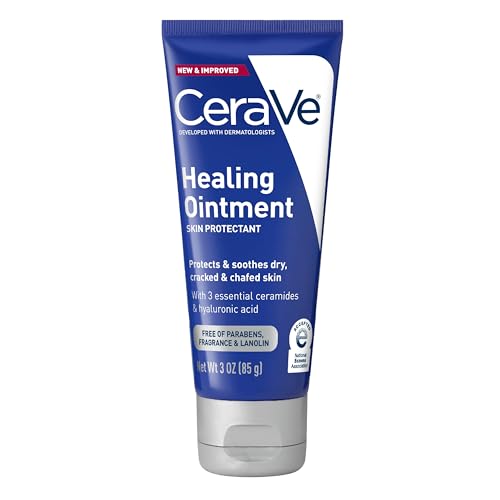 CeraVe Healing Ointment, Hyaluronic Acid Skin Protectant for Dry Skin, 3oz |