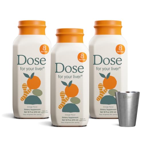 Dose for Your Liver Cleanse Detox & Repair, 16oz Bottle, 3 Pack