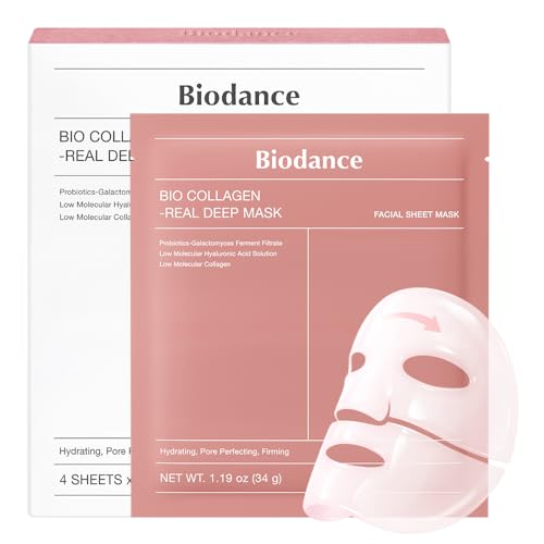 BIODANCE Bio-Collagen Real Deep Mask for Hydrating & Plumping (4ea) | Overnight
