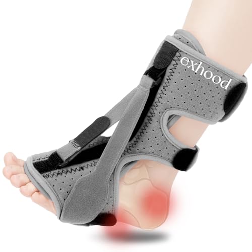 exhood Plantar Fasciitis Night Splint,Plantar Fasciitis Relief,Women & Men | 3 Adjustable