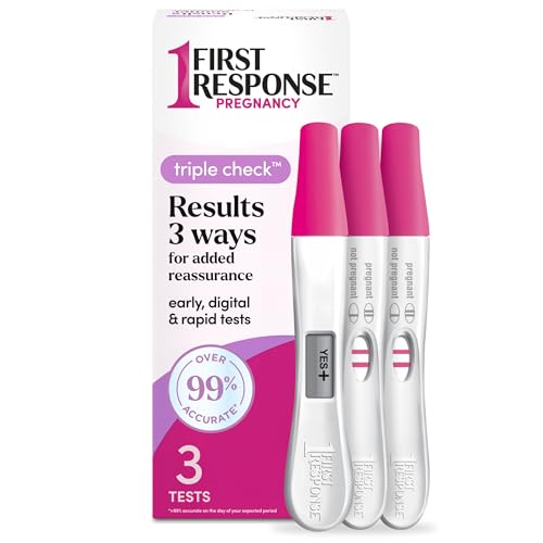 First Response Triple Check Pregnancy Test 3 ct. | Early Result Test,