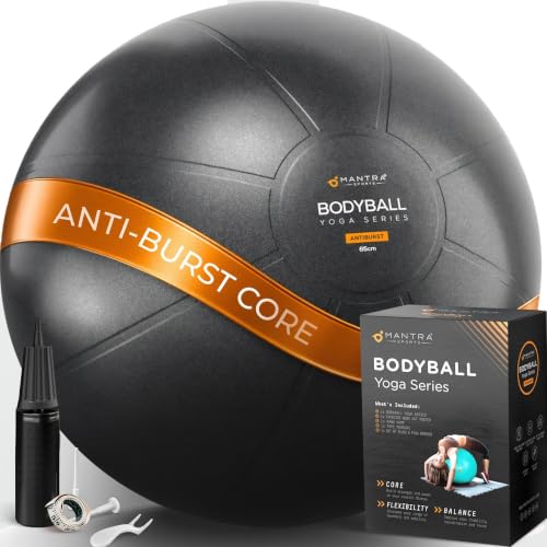 MANTRA SPORTS Yoga Ball for Exercise, Pregnancy & Office, Exercise Ball |