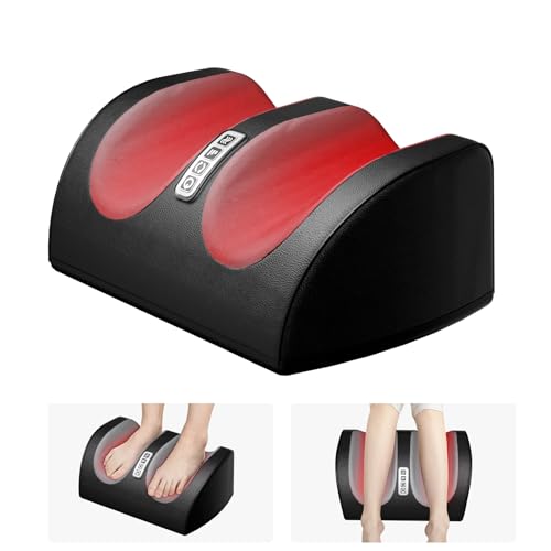 LINGTENG Shiatsu Foot Massager with Heat, FSA Eligible HSA Foot Massager |