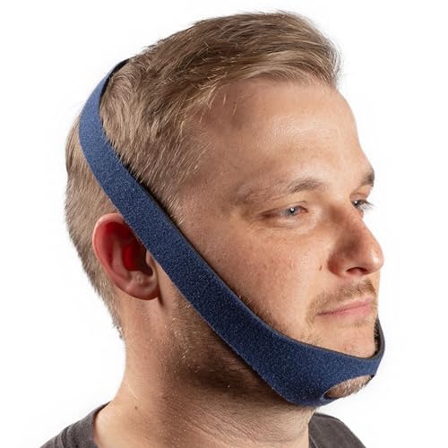 LifeSource Made in USA Chin Strap for Snoring – Adjustable Anti-Snoring Chin