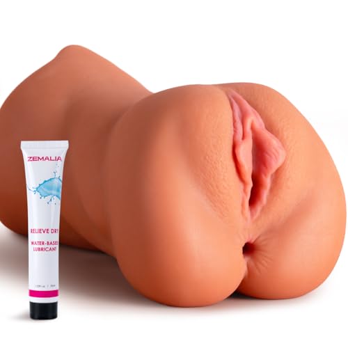 ZEMALIA 3 in 1 Pocket Pussy Sex Toys for Men | 3D